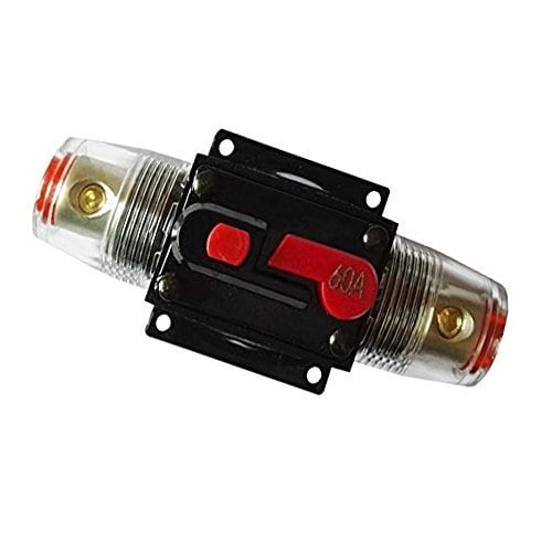 60A AMP Manual Reset Circuit Breaker Switch 12v Car Boat Power Protection